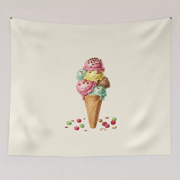 Item preview, Colorful Scoops of Gourmet Ice Cream designed and sold by Pasteltone.