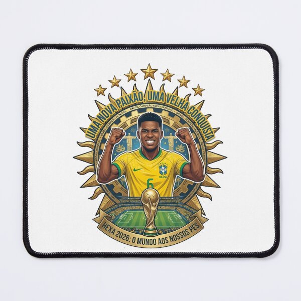Item preview, Endrick 6 Brazil Football Uma Nova Paixao Hexa | Brazil Football Fan Art designed and sold by Your Favorite Store.