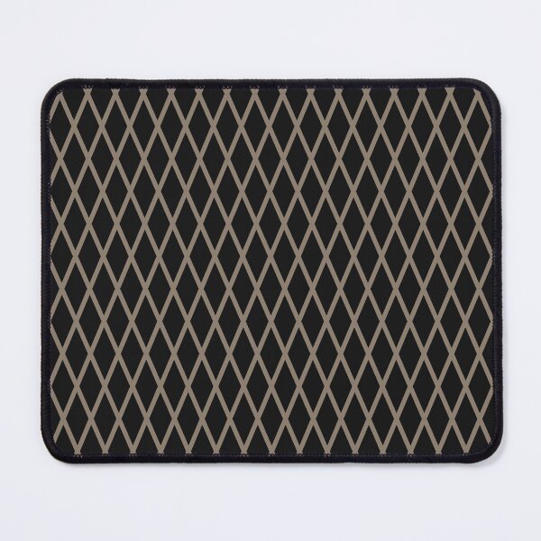 Item preview, Black And Taupe Lattice Pattern designed and sold by pattern-archive.