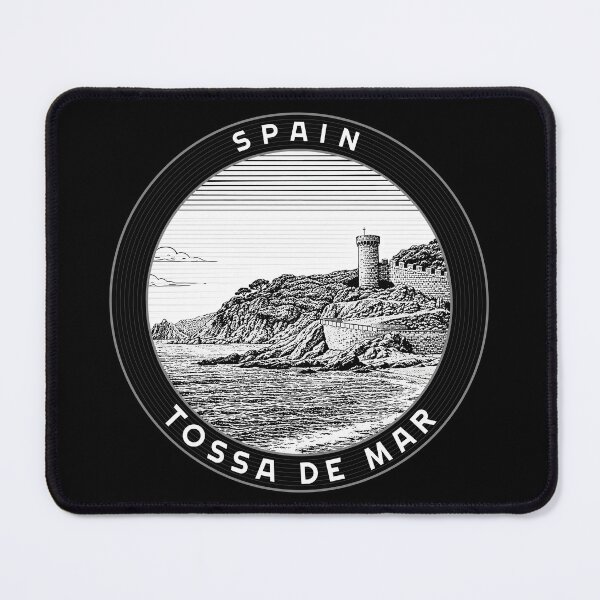 Item preview, Tossa de Mar España Estilo Linograbado  designed and sold by Thistle-TShop.