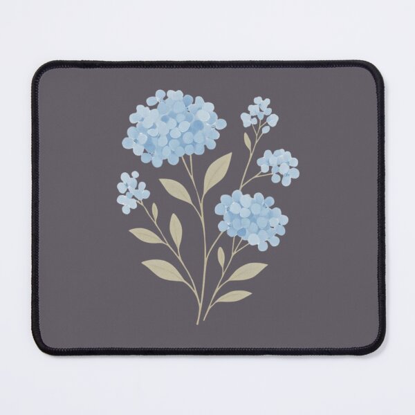 Item preview, Blue hydrangea watercolor painting designed and sold by uunaa.