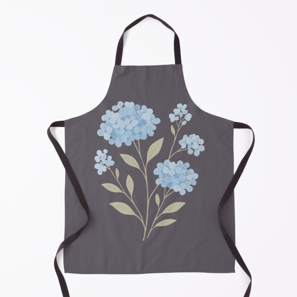 Item preview, Blue hydrangea watercolor painting designed and sold by uunaa.
