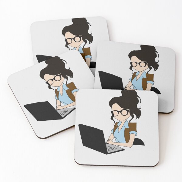 Item preview, Retro Secretary Girl Illustration designed and sold by dremneaw.