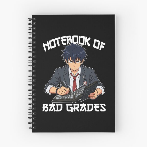 Item preview, ANIME - NOTEBOOK OF BAD GRADES designed and sold by KEF Custom.