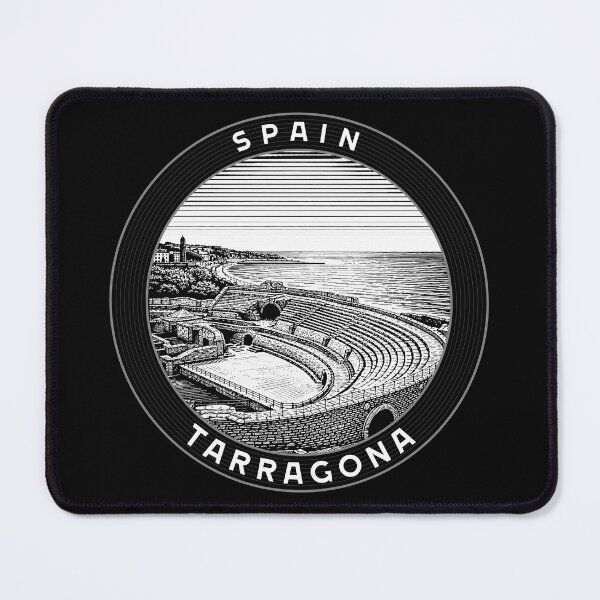 Item preview, Tarragona Spain Linocut Style designed and sold by Thistle-TShop.