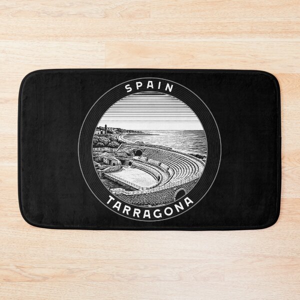 Item preview, Tarragona Spain Linocut Style  designed and sold by Thistle-TShop.