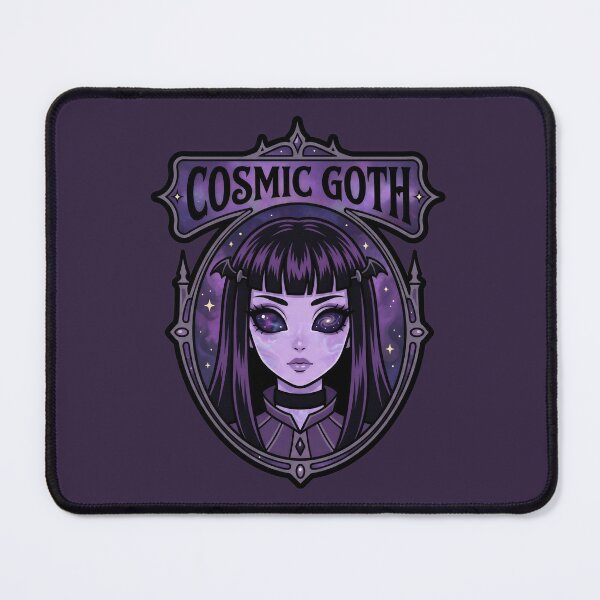 Item preview, Cosmic Goth Galaxy Witch Portrait designed and sold by Lamlamiu.