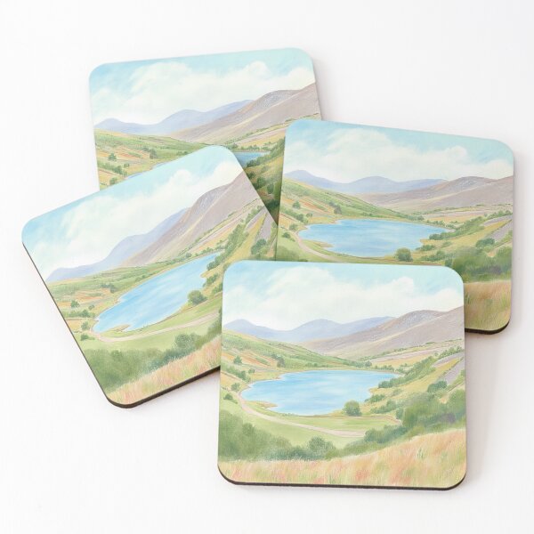 Item preview, Serene Mountain Lake Landscape - Majestic Nature Scenery designed and sold by Mustaph-Shop.