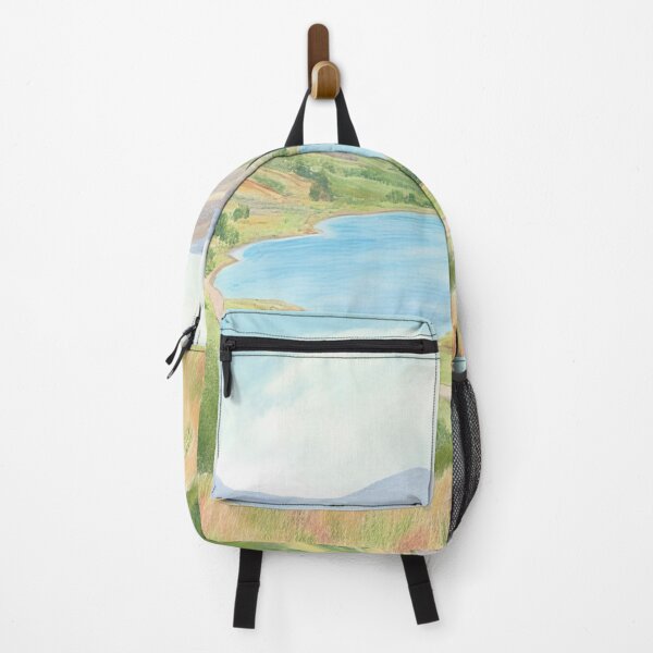 Item preview, Serene Mountain Lake Landscape - Majestic Nature Scenery designed and sold by Mustaph-Shop.