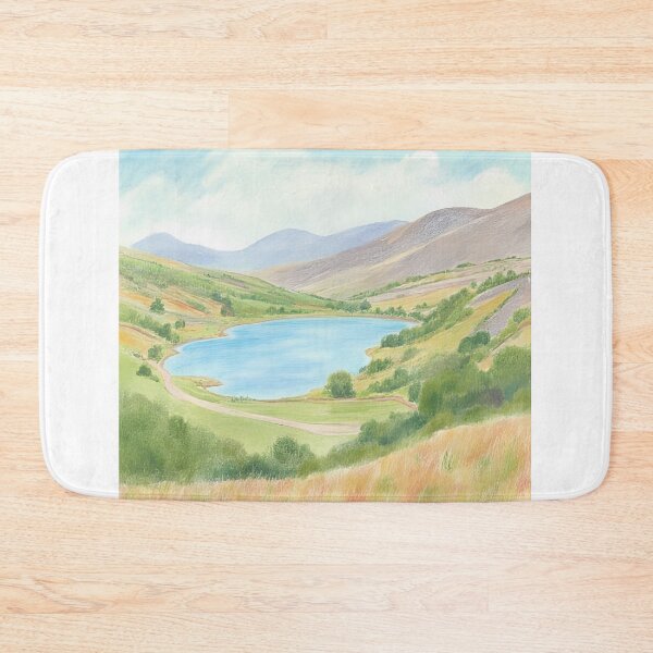 Item preview, Serene Mountain Lake Landscape - Majestic Nature Scenery designed and sold by Mustaph-Shop.