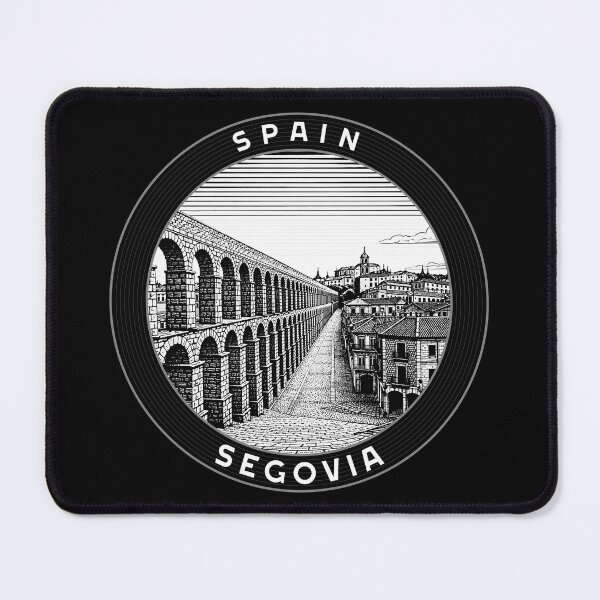 Item preview, Segovia Spain Linocut Style designed and sold by Thistle-TShop.