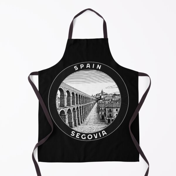 Item preview, Segovia Spain Linocut Style designed and sold by Thistle-TShop.
