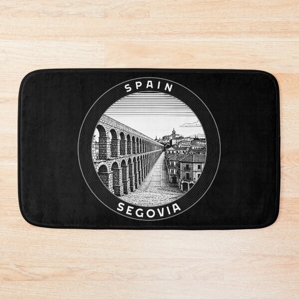 Item preview, Segovia Spain Linocut Style  designed and sold by Thistle-TShop.