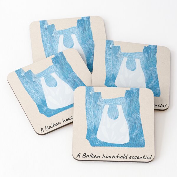 Item preview, A Balkan Household Essential – Plastic Bag Collection Print designed and sold by Mastalina99.