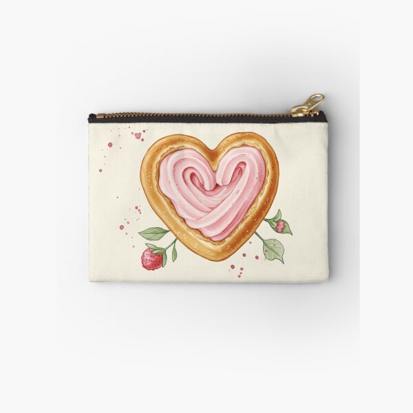 Item preview, Sweet Heart-Shaped Strawberry Cookie designed and sold by Pasteltone.