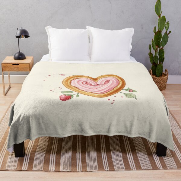 Item preview, Sweet Heart-Shaped Strawberry Cookie designed and sold by Pasteltone.
