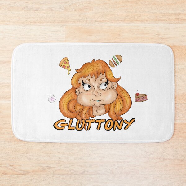 Item preview, Gluttony Girl - 7 deadly sins designed and sold by Purplecatty444.