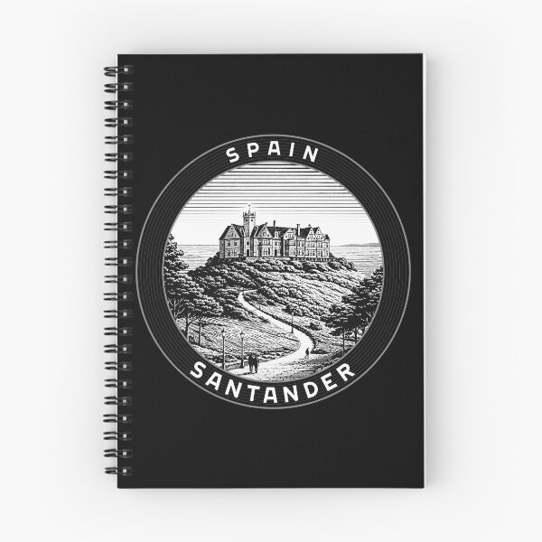 Item preview, Santander Spain Linocut Style  designed and sold by Thistle-TShop.