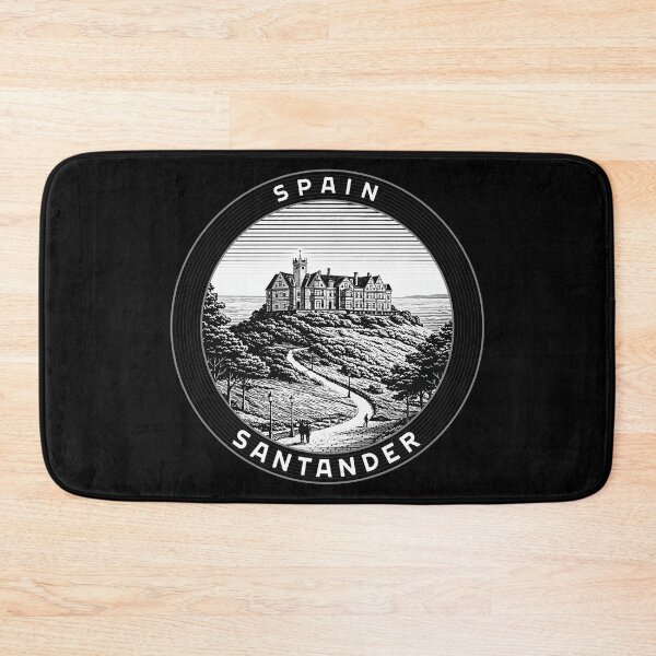 Item preview, Santander Spain Linocut Style  designed and sold by Thistle-TShop.