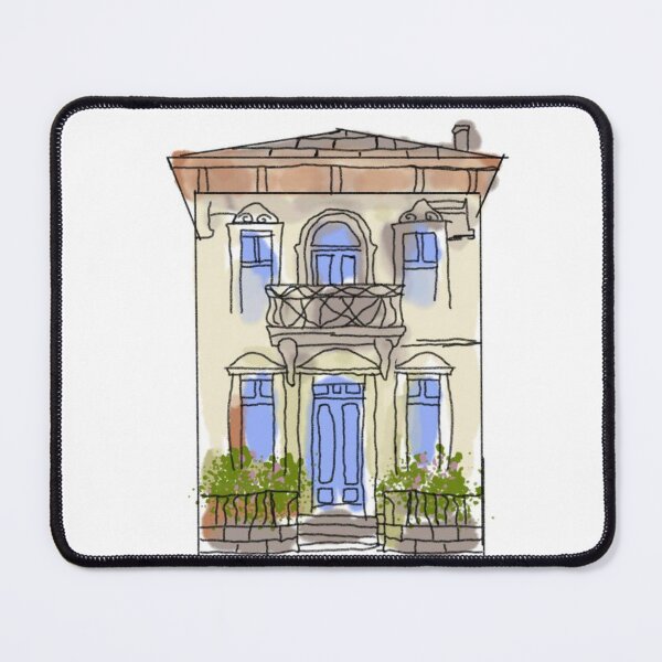 Item preview, Watercolor Cottage House Illustration designed and sold by dremneaw.