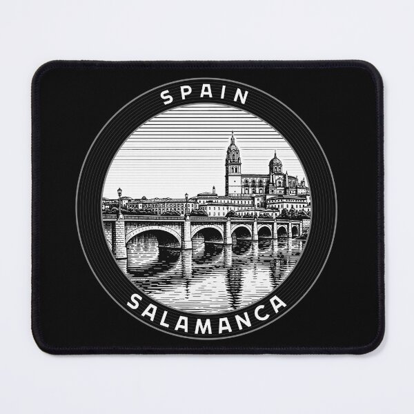 Item preview, Salamanca Spain Linocut Style designed and sold by Thistle-TShop.