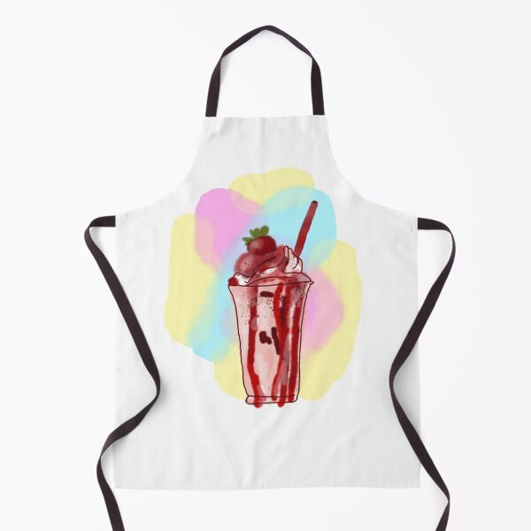 Item preview, Strawberry Milkshake Cute Illustration designed and sold by dremneaw.