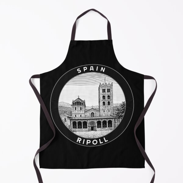 Item preview, Ripoll Spain Linocut Style designed and sold by Thistle-TShop.