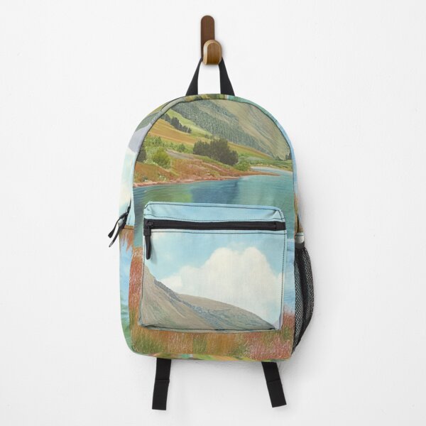 Item preview, Serene Mountain Lake Landscape - Majestic Nature Scenery designed and sold by Mustaph-Shop.