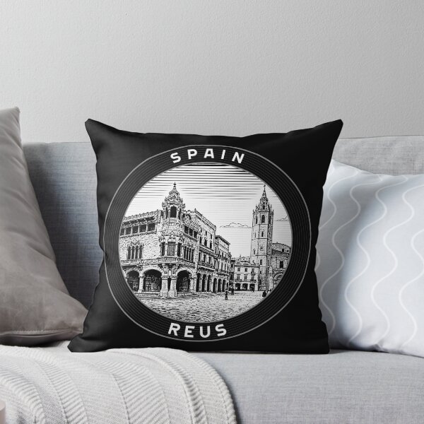 Item preview, Reus Spain Linocut Style  designed and sold by Thistle-TShop.