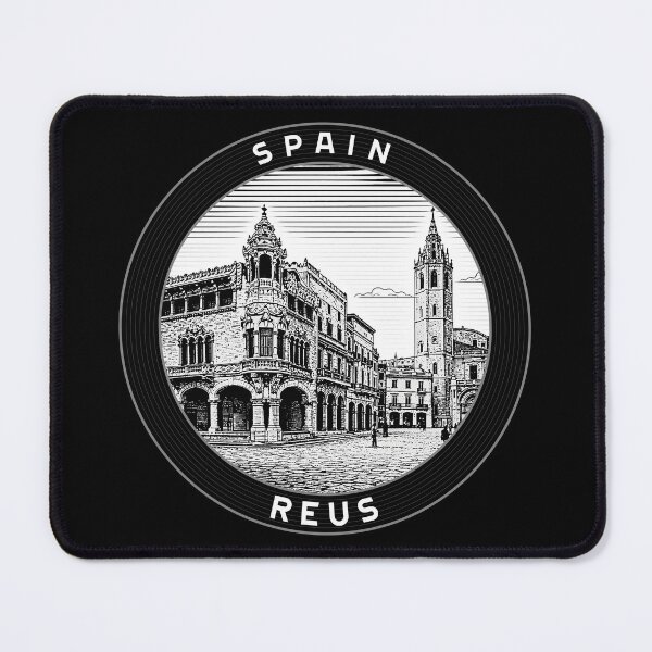 Item preview, Reus Spain Linocut Style designed and sold by Thistle-TShop.