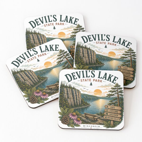 Item preview, Devil's Lake State Park Wisconsin designed and sold by PamLeeDesign.