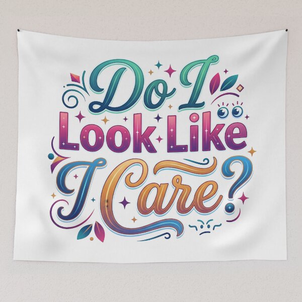 Item preview, i don't care shirt, do i care, look like, i care, don't care designed and sold by TrueArtVibes.