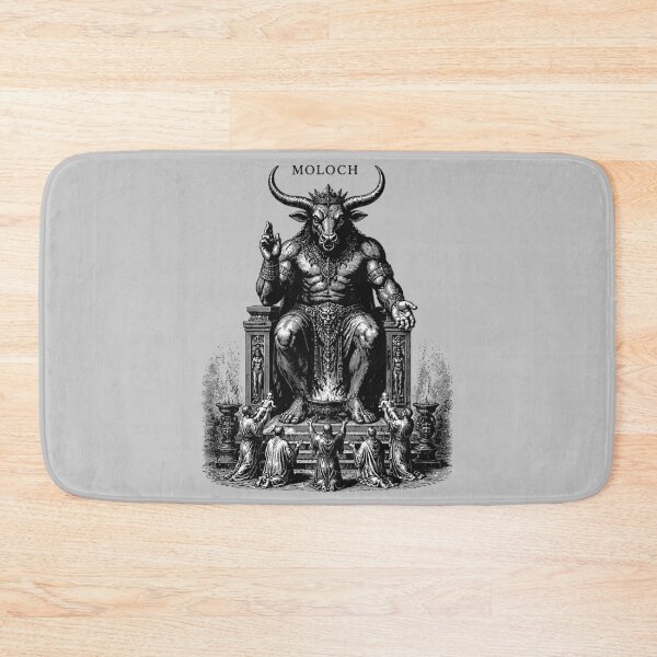 Item preview, Moloch The Goetic Bull Ascends designed and sold by taiche.