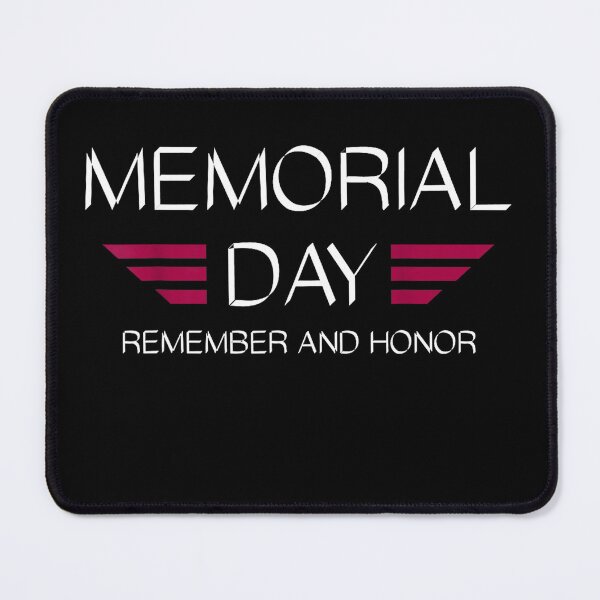 Item preview, memorial day remember & honor patriotic veterans in memory  designed and sold by mariazin.