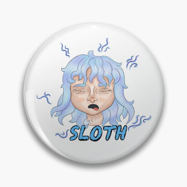 Item preview, Sloth Girl - 7 deadly sins designed and sold by Purplecatty444.