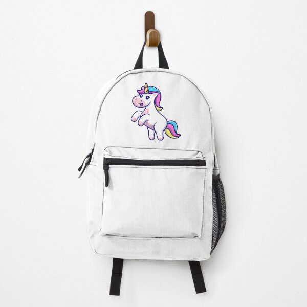 Item preview, Cute Magic Unicorn Prancing Cartoon designed and sold by Shichiro	 ilang.