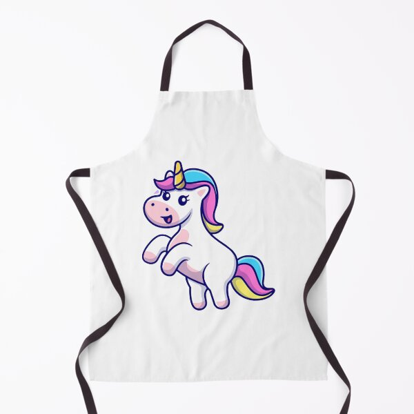 Item preview, Cute Magic Unicorn Prancing Cartoon designed and sold by Shichiro ilang.