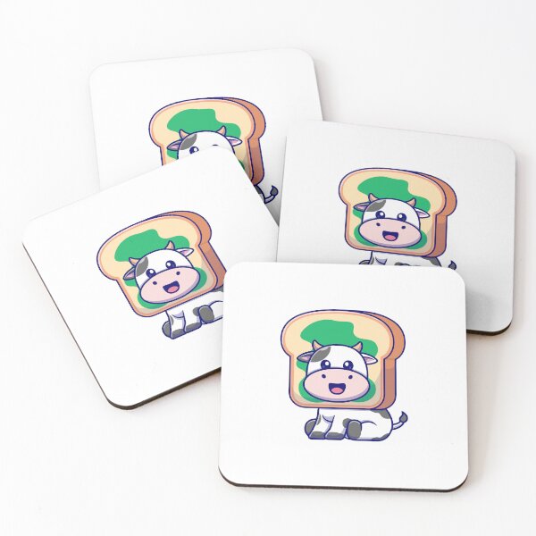 Item preview, Funny Cow Toast Bread Sandwich Cartoon designed and sold by Shichiro	 ilang.