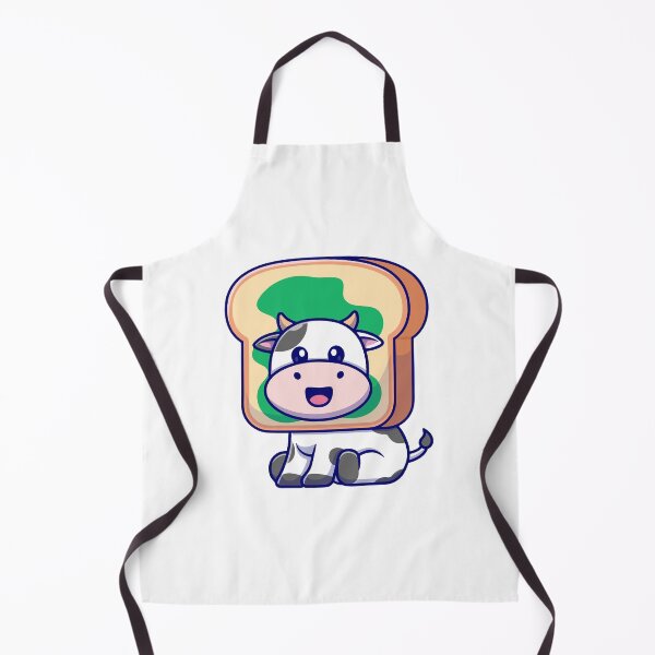 Item preview, Funny Cow Toast Bread Sandwich Cartoon designed and sold by Shichiro ilang.