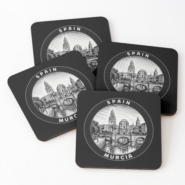 Item preview, Murcia Spain Linocut Style  designed and sold by Thistle-TShop.