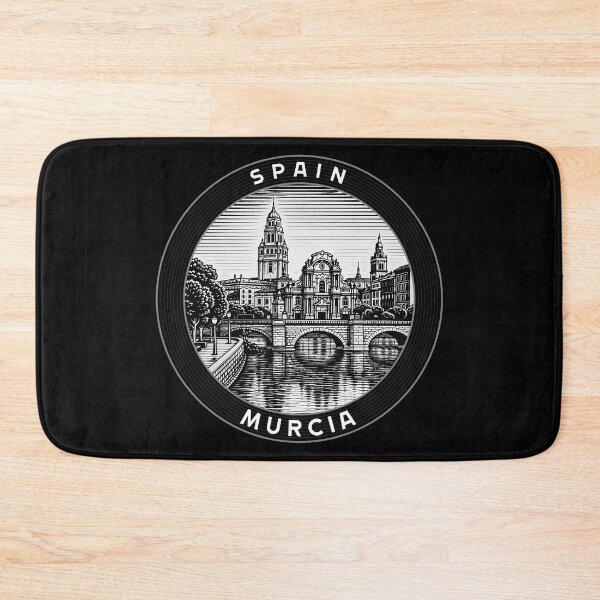 Item preview, Murcia Spain Linocut Style  designed and sold by Thistle-TShop.