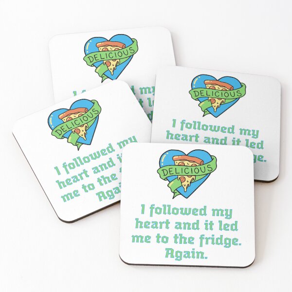 Item preview, I followed my heart and it led me to the fridge. Again. designed and sold by Creative jiffy.