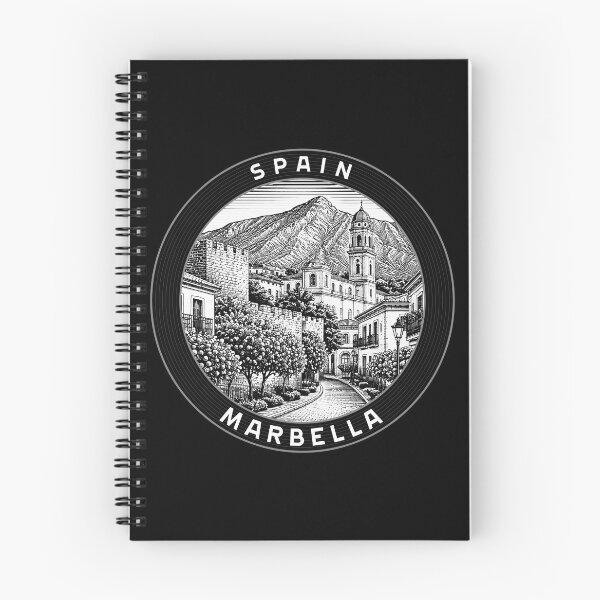 Item preview, Marbella Spain Linocut Style  designed and sold by Thistle-TShop.