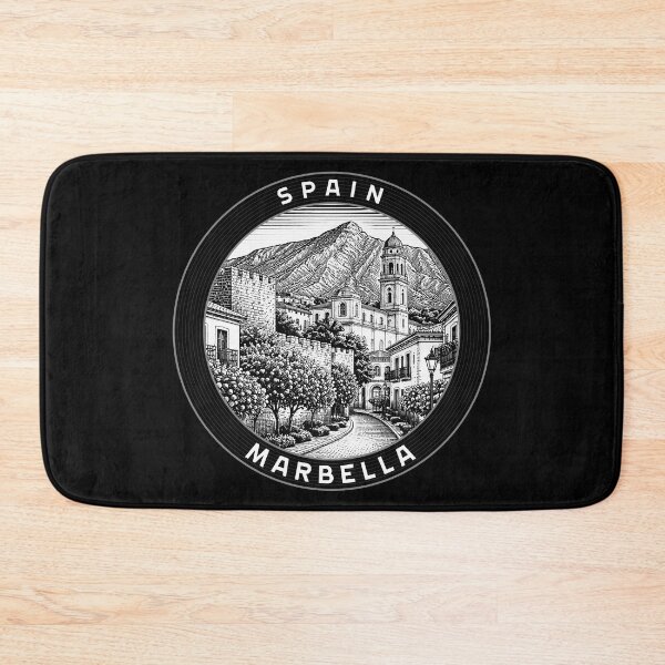 Item preview, Marbella Spain Linocut Style  designed and sold by Thistle-TShop.