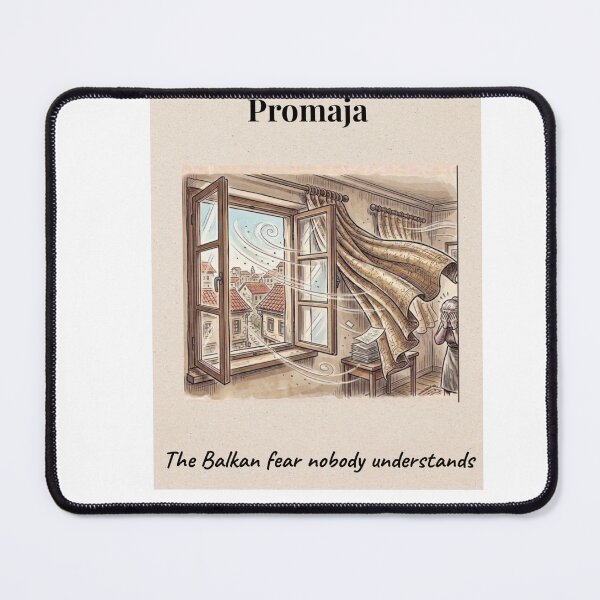 Item preview, Promaja – The Balkan Fear Nobody Understands Poster designed and sold by Mastalina99.
