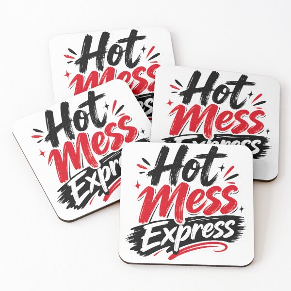 Item preview, Hot Mess Express Bold Typography designed and sold by StickyGuys.