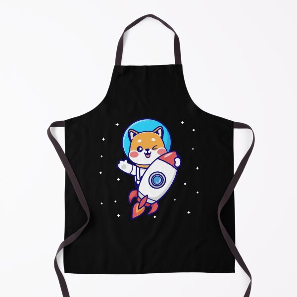 Item preview, Cute Shiba Inu Astronaut Hugging Rocket In Space designed and sold by Shichiro ilang.
