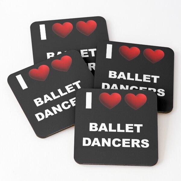 Item preview, I heart heart Ballet Dancers designed and sold by ZepoPublishing.