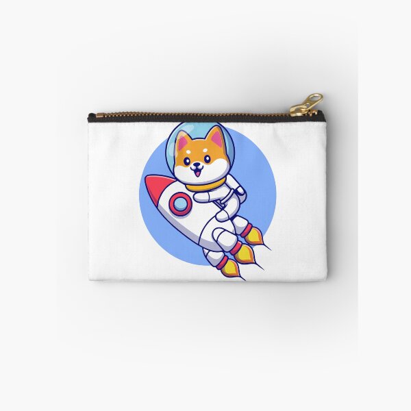 Item preview, Cute Shiba Inu Astronaut Riding Rocket Ship designed and sold by Shichiro	 ilang.