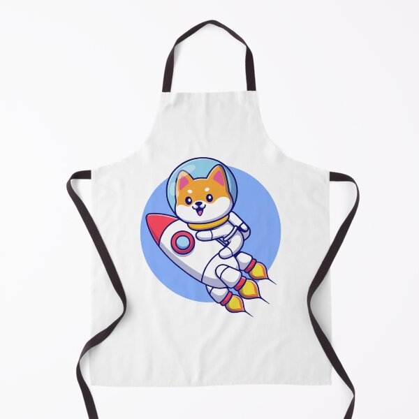 Item preview, Cute Shiba Inu Astronaut Riding Rocket Ship designed and sold by Shichiro ilang.